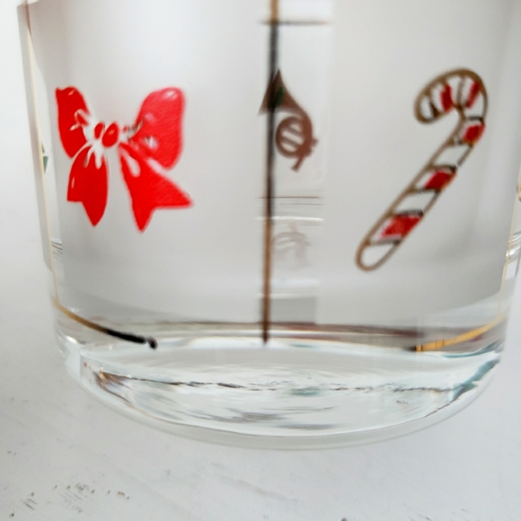 Culver Christmas Potpourri High Ball Glasses, set of 4 - Picture 7 of 7